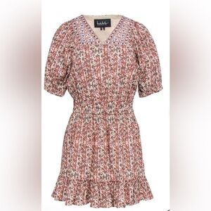 Nicole Miller Bohemian Patterned Dress